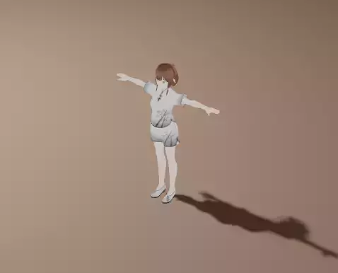 Anime Girl Character - Festival Style