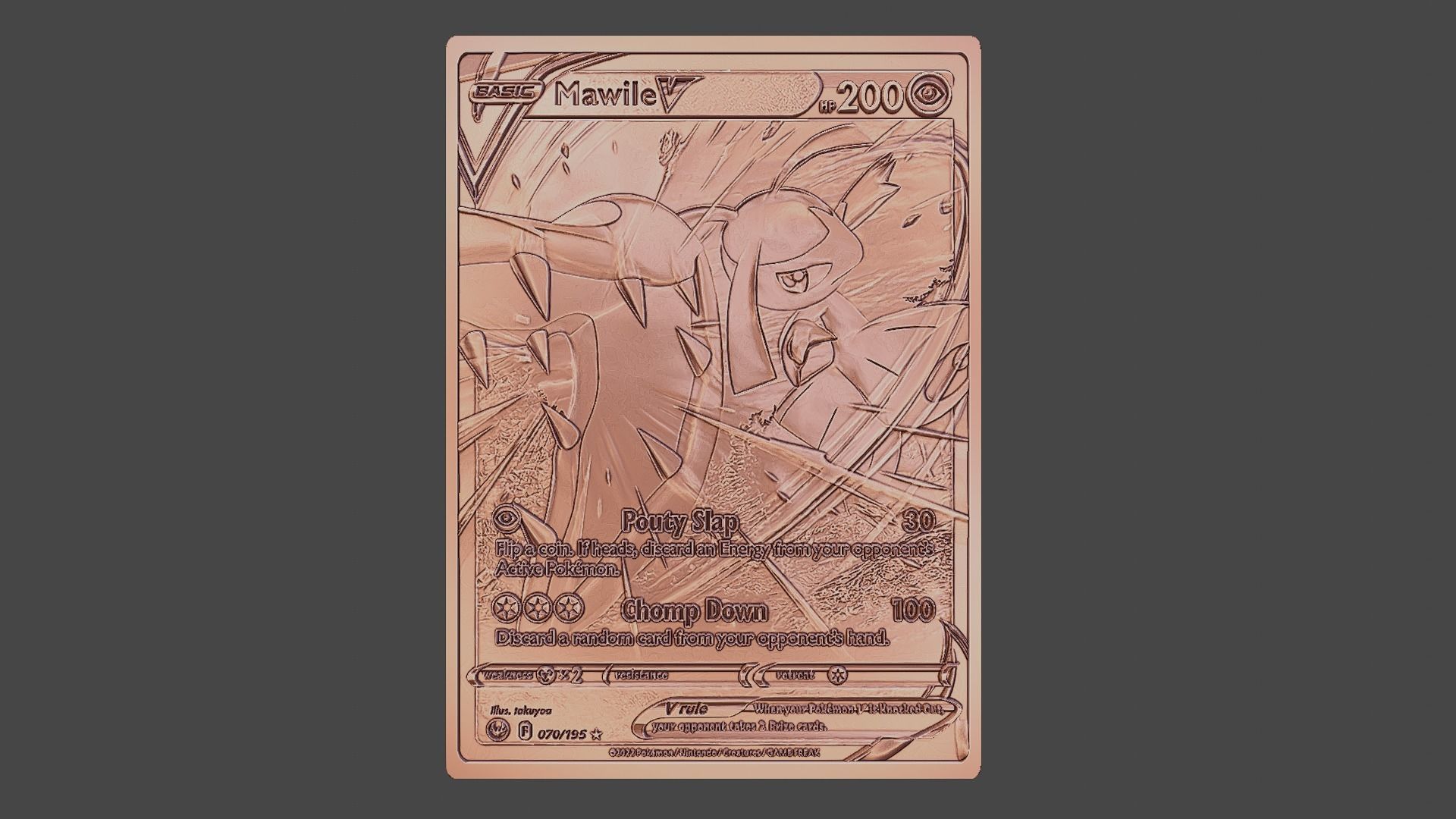 MAWILE POKEMON 3D print model_1