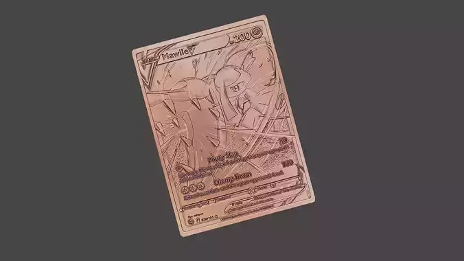 MAWILE POKEMON 3D print model