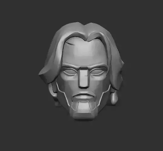 John Wick Stylized - Headsculpt for Action Figures 3D print model