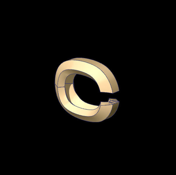 David Yurman Pendant 3D print model_5