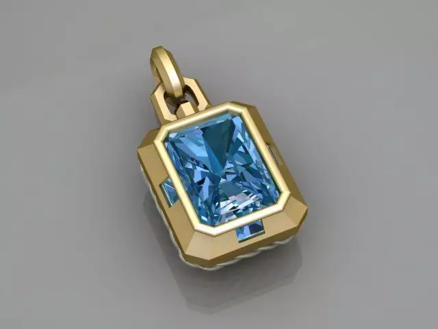 David Yurman Pendant 3D print model_0
