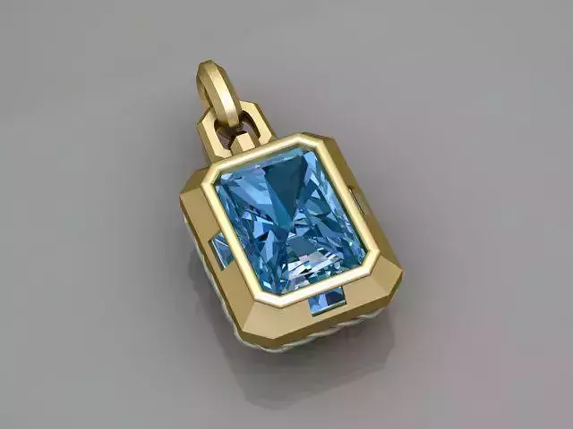 David Yurman Pendant 3D print model