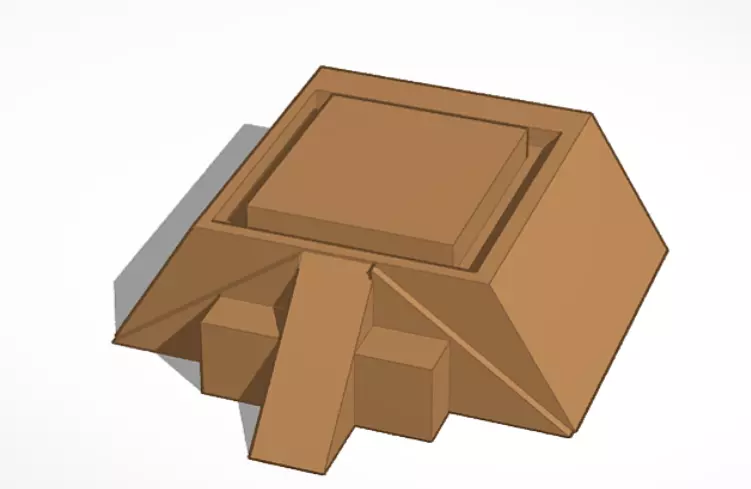 Ancient Mesopotamian Ziggurat Free 3D print model