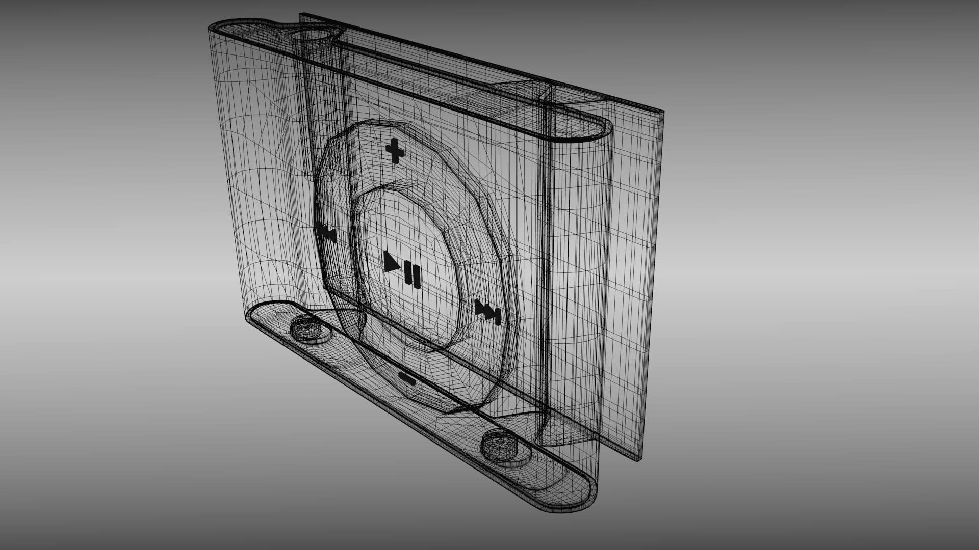 Ipod shuffle 3D model_12
