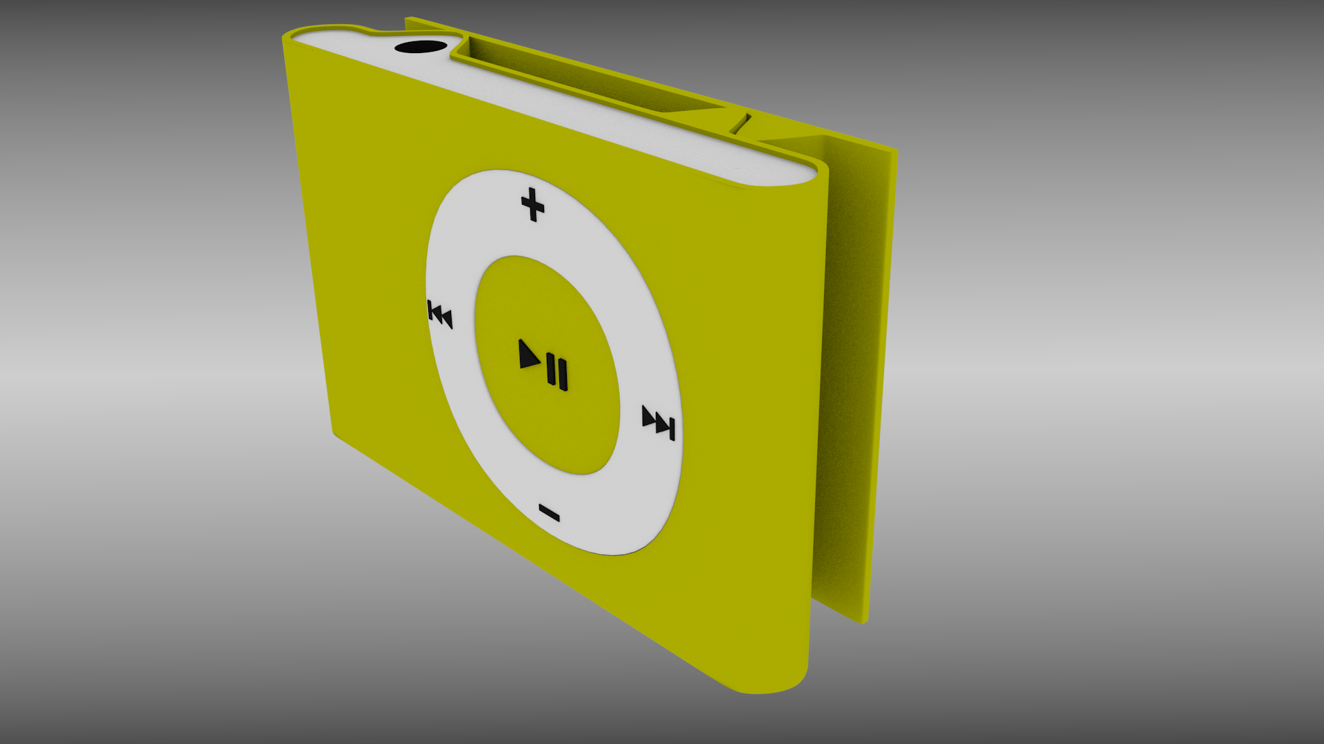 Ipod shuffle 3D model_2
