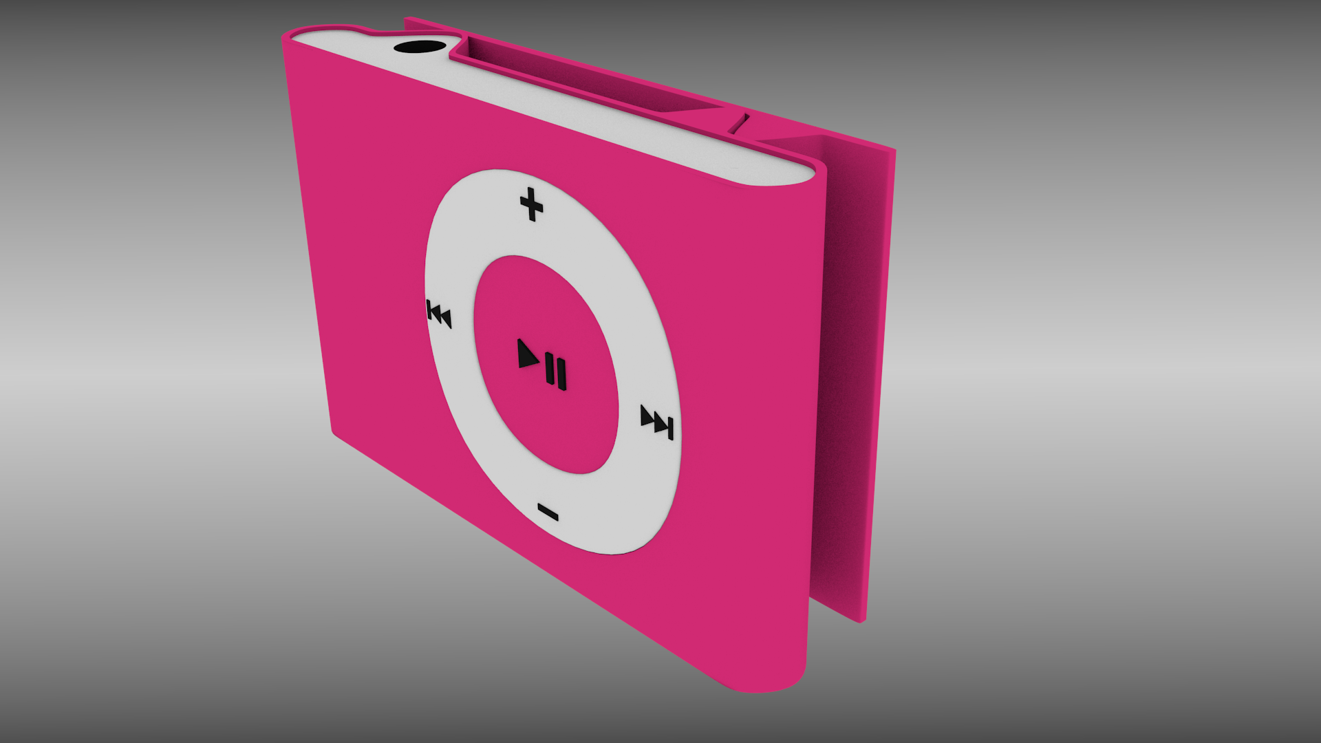 Ipod shuffle 3D model_3