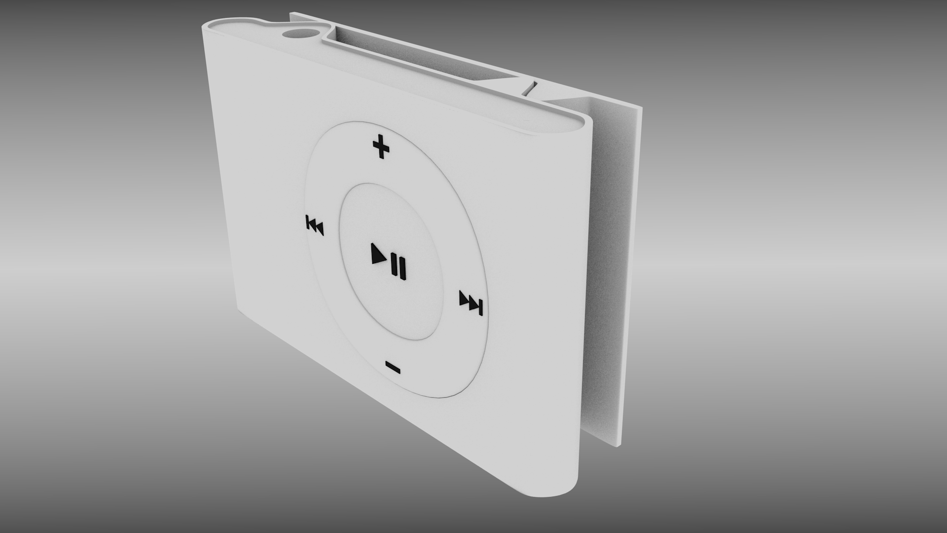 Ipod shuffle 3D model_10