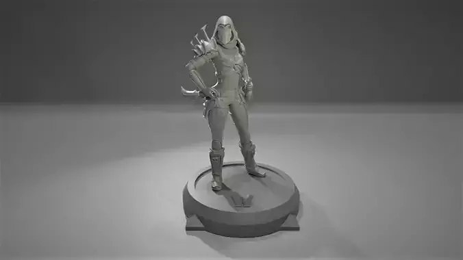 Deathmantle Female Rogue - World of Warcraft 3D print model