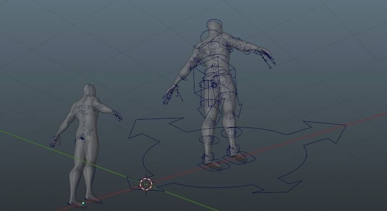 Rigged Male Body 3D model_4