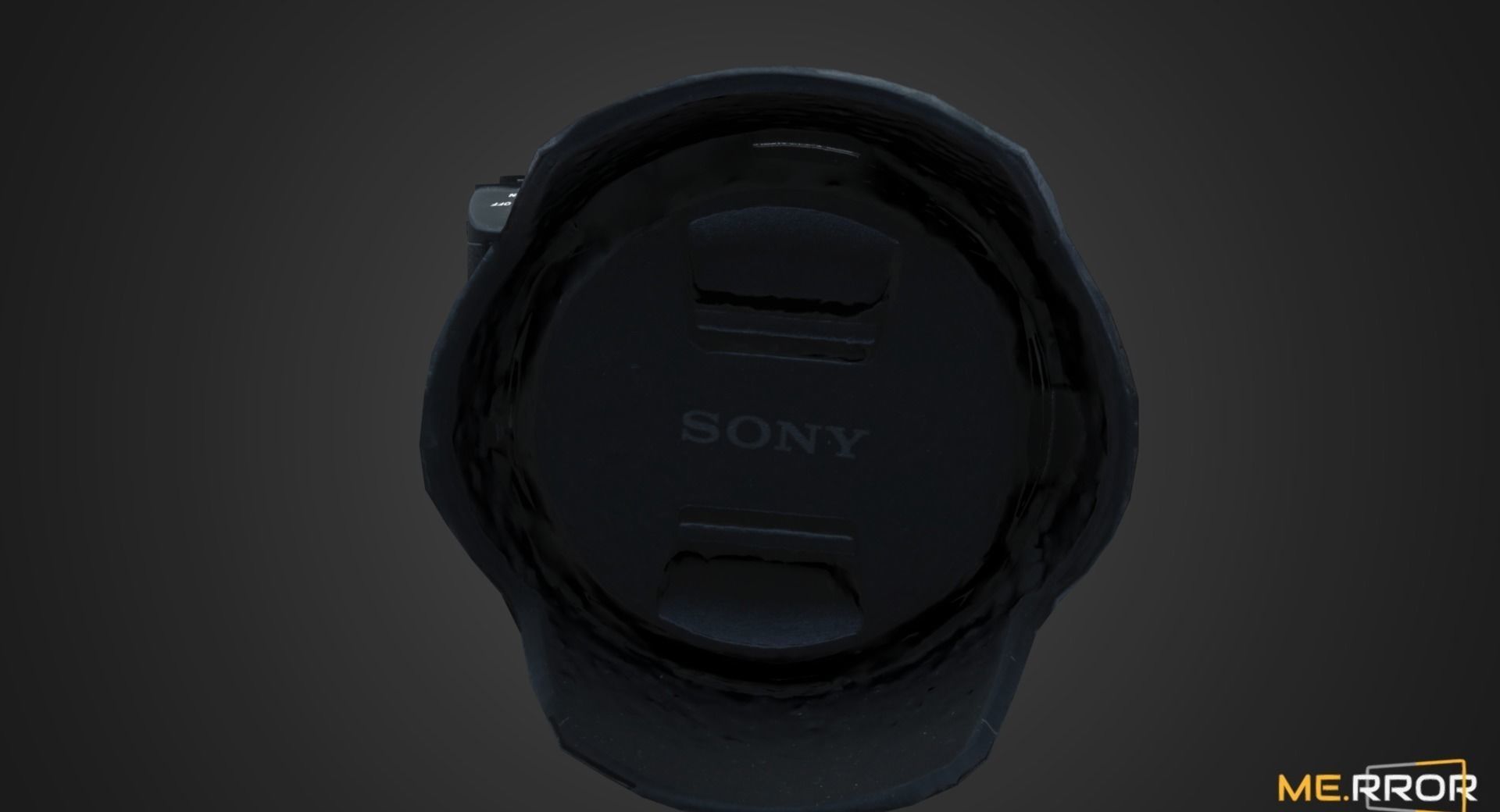 Game Ready DSLR Camera Low-poly 3D model_3