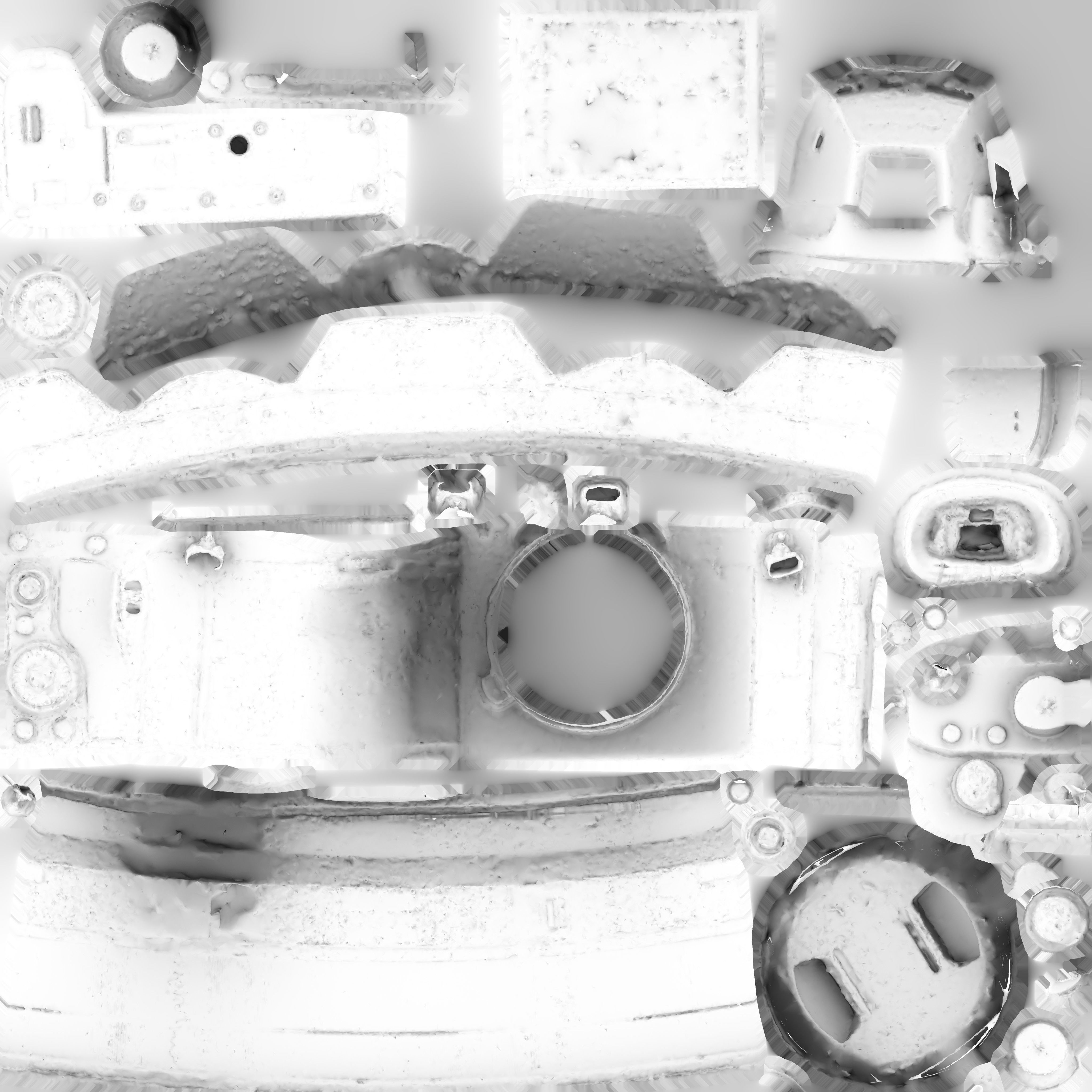 Game Ready DSLR Camera Low-poly 3D model_14