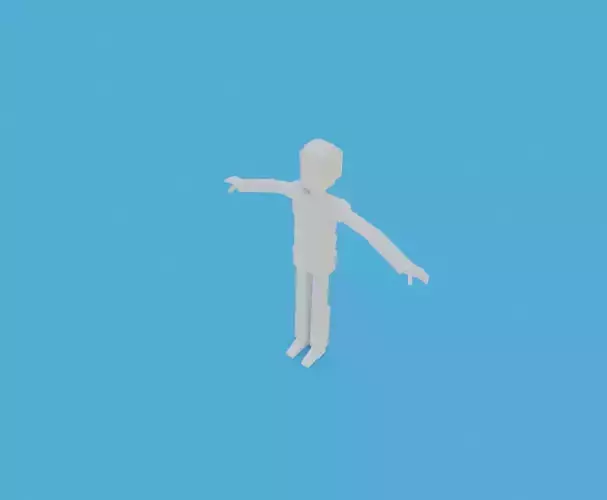 Low Poly Basic Character