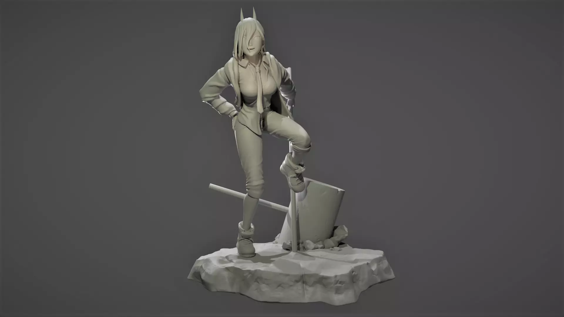 Chainsaw Man - Power 3D print model_0