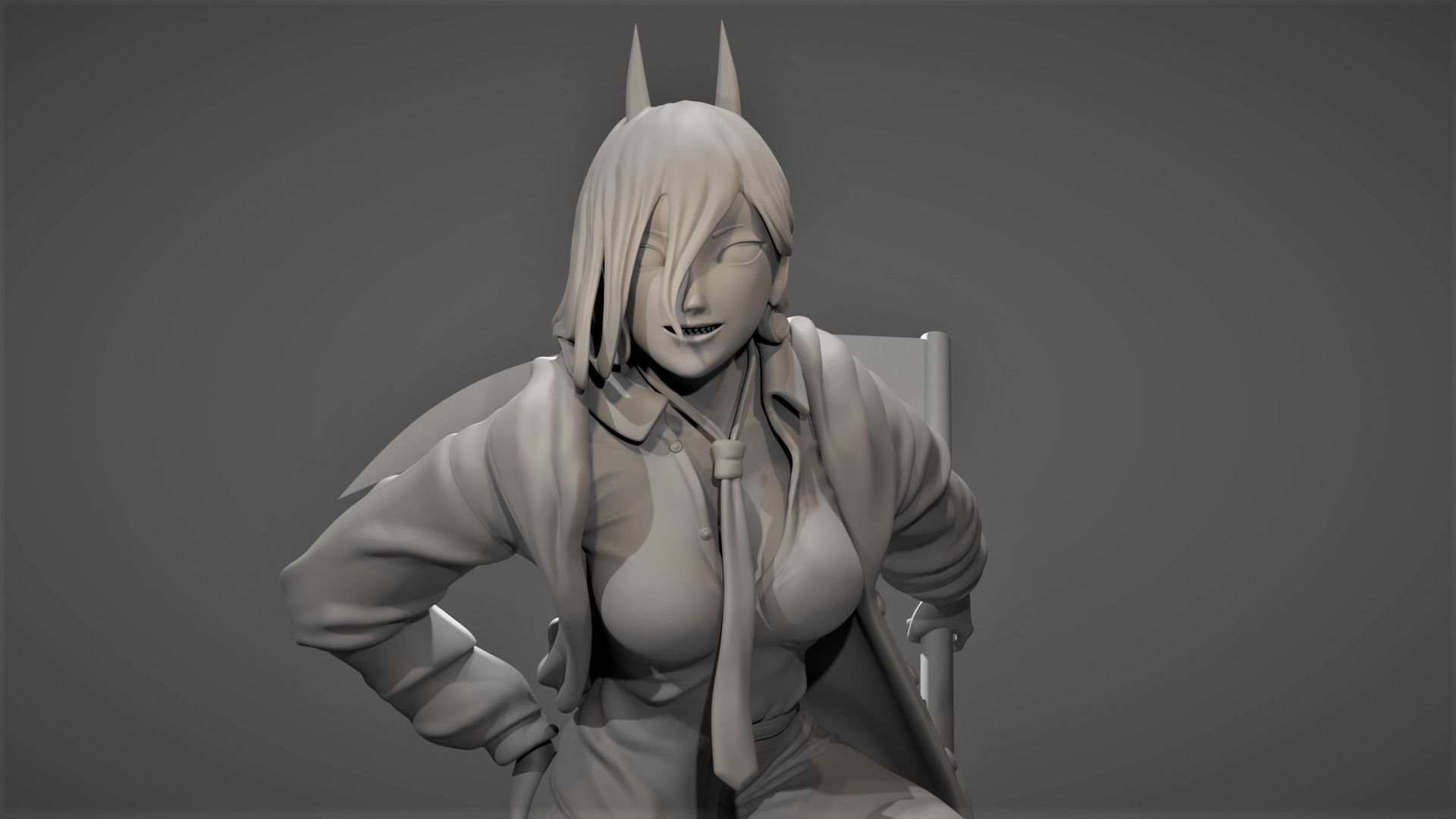 Chainsaw Man - Power 3D print model_1