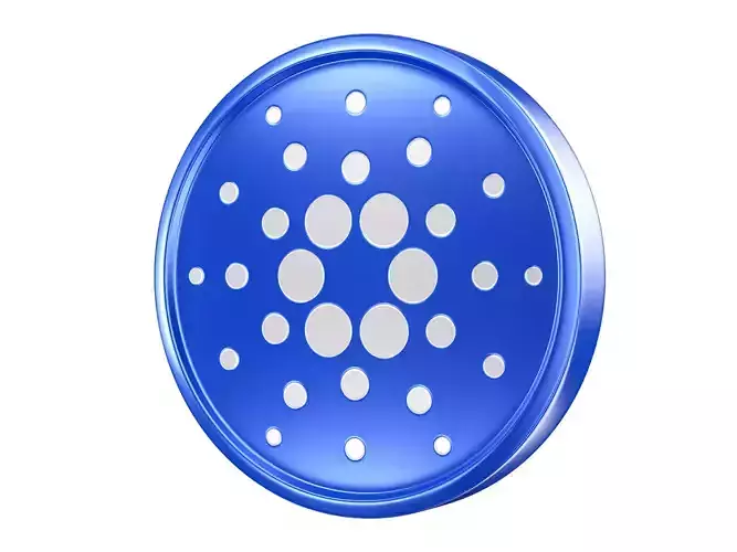 ADA CARDANO Coin 3D model