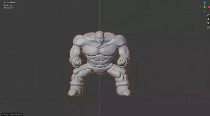 DragonballZ Character Nappa - 3D print model