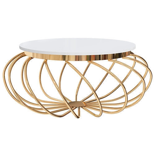 Harsha Decor Stone Coffee Table 3D model