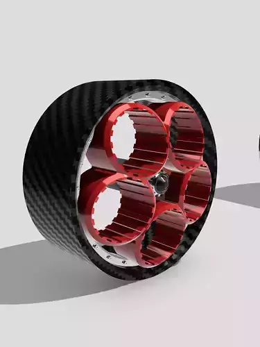 20inch 5 Speed Convex Wheels with Centrelock 2x Offsets