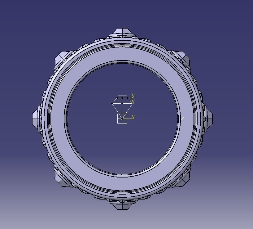 Finger Ring-02 3D print model_10