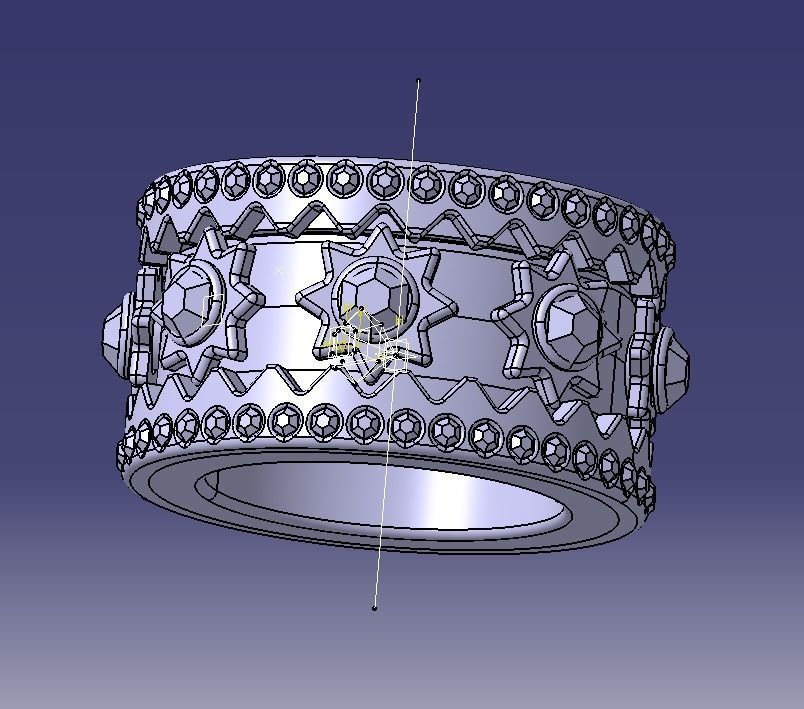 Finger Ring-02 3D print model_69
