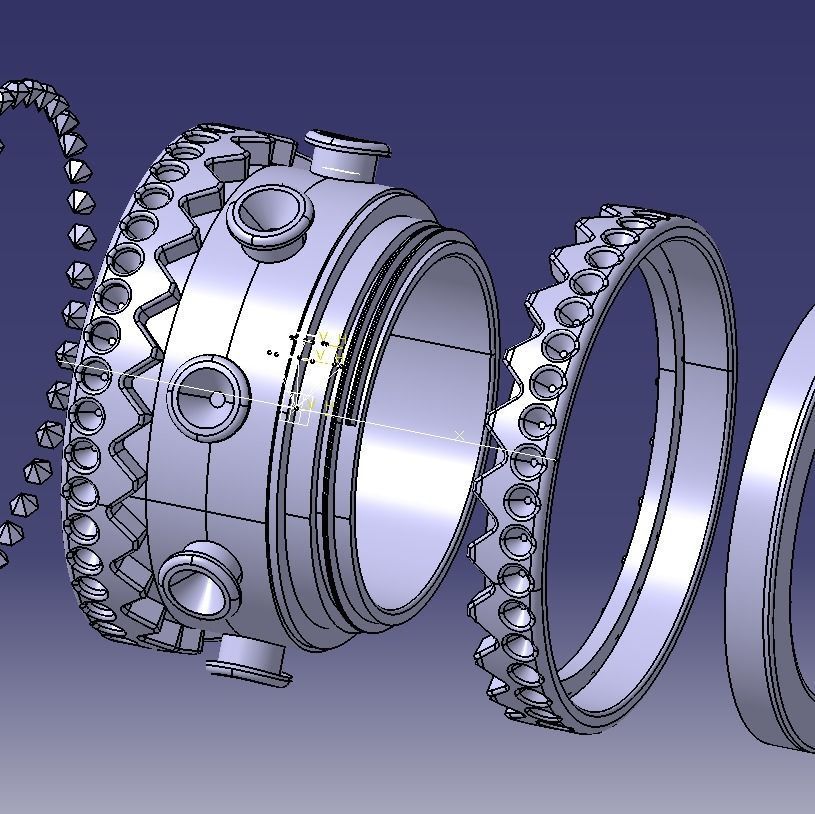 Finger Ring-02 3D print model_51