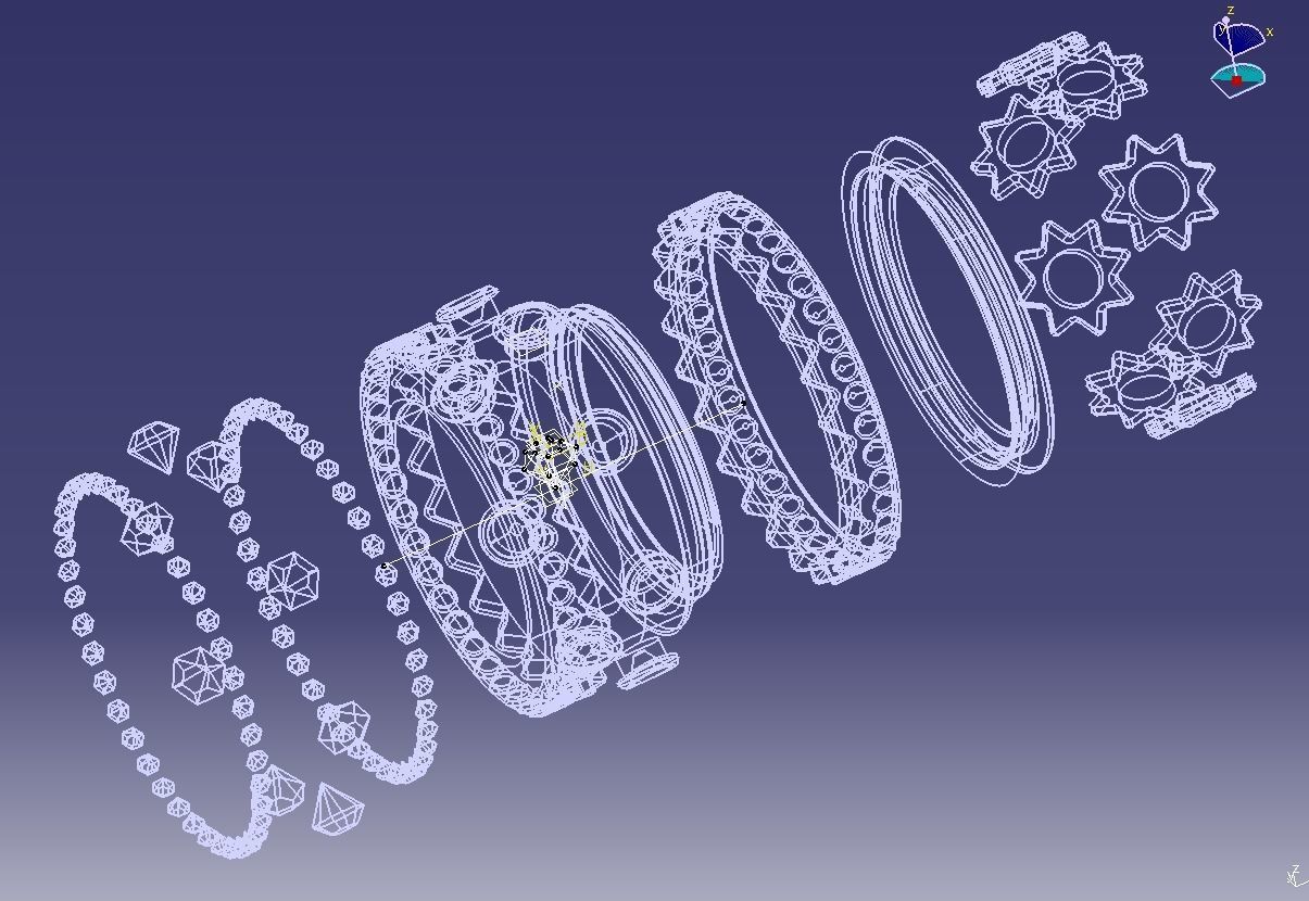 Finger Ring-02 3D print model_57