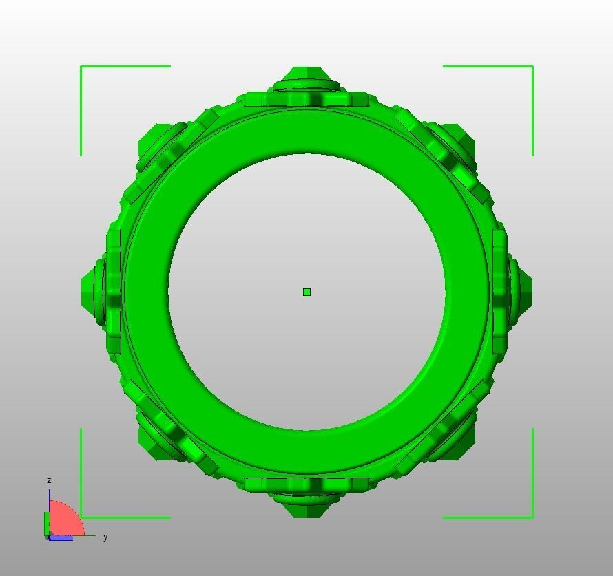 Finger Ring-02 3D print model_62