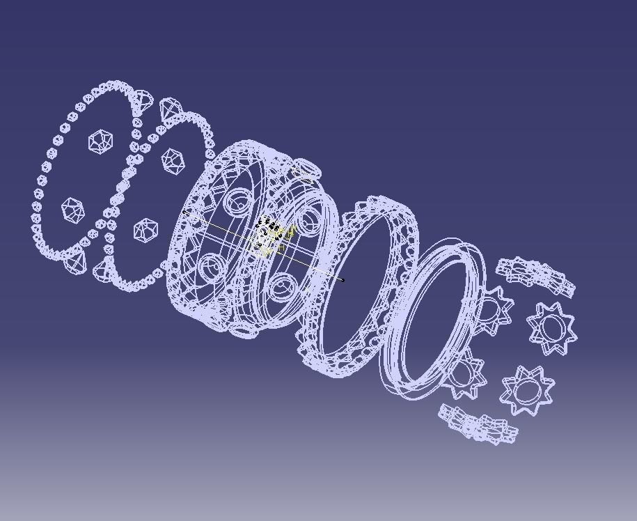 Finger Ring-02 3D print model_48