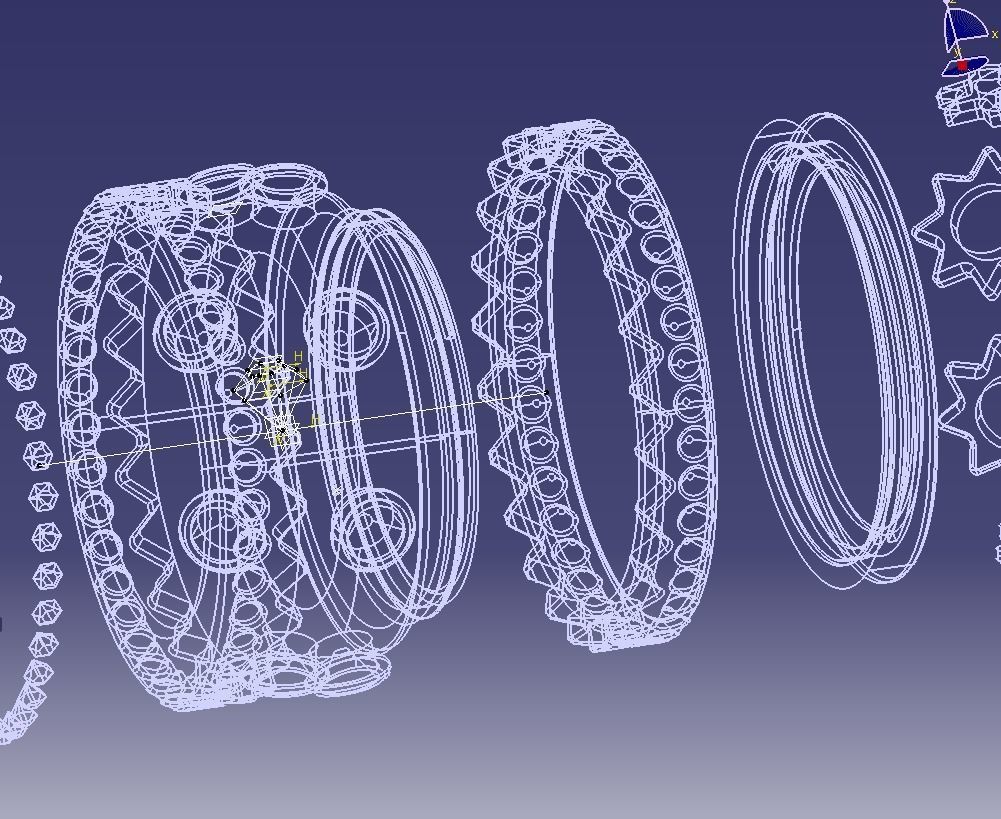 Finger Ring-02 3D print model_54