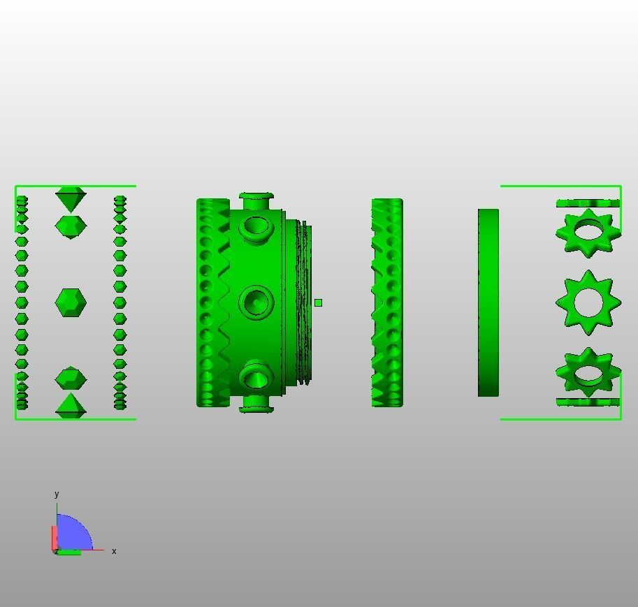 Finger Ring-02 3D print model_61