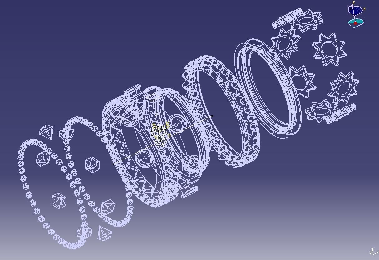 Finger Ring-02 3D print model_59