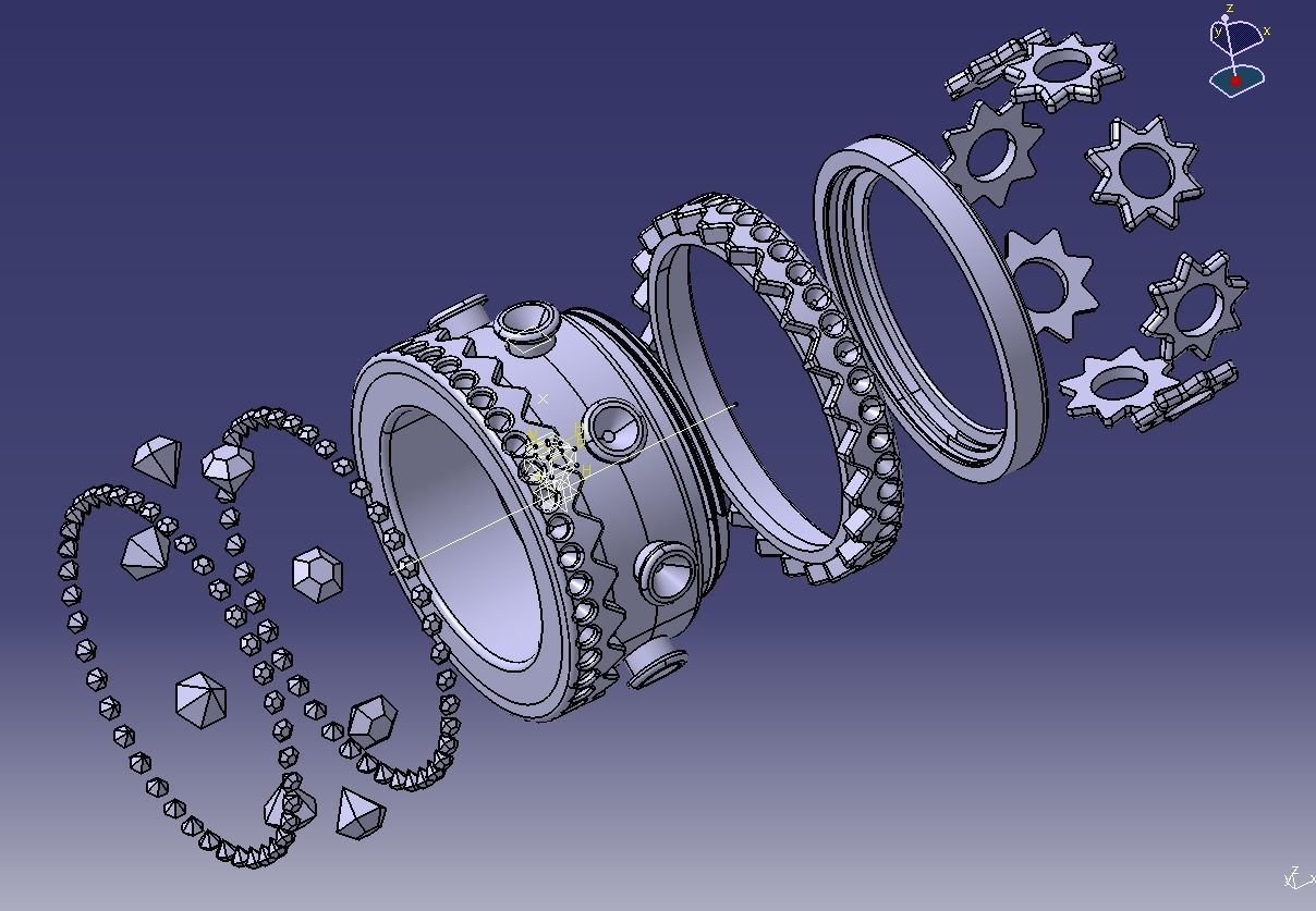 Finger Ring-02 3D print model_58
