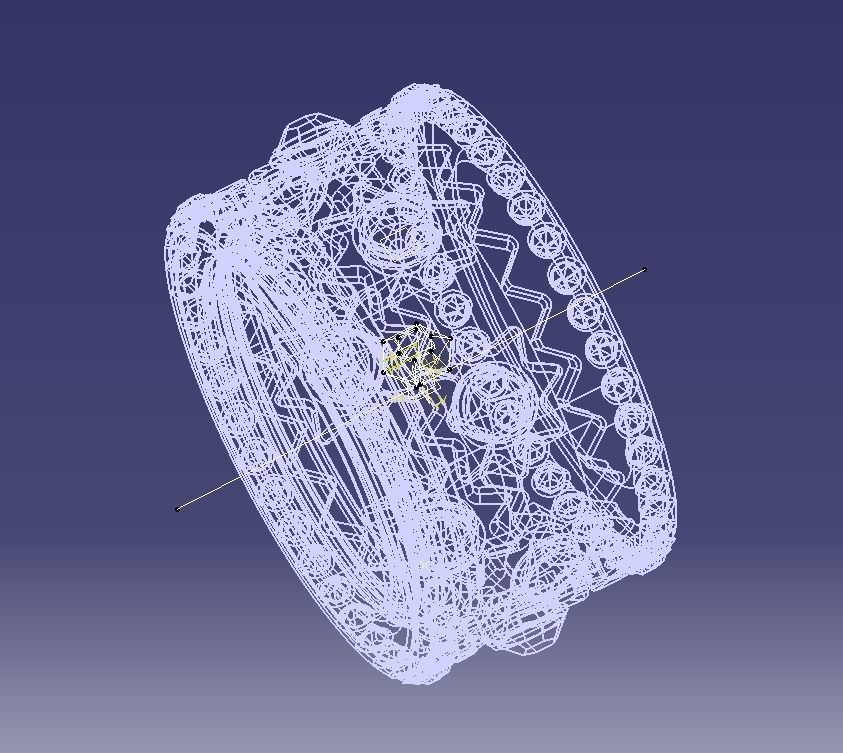 Finger Ring-02 3D print model_64
