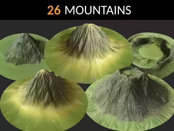 Mountains Collection group of