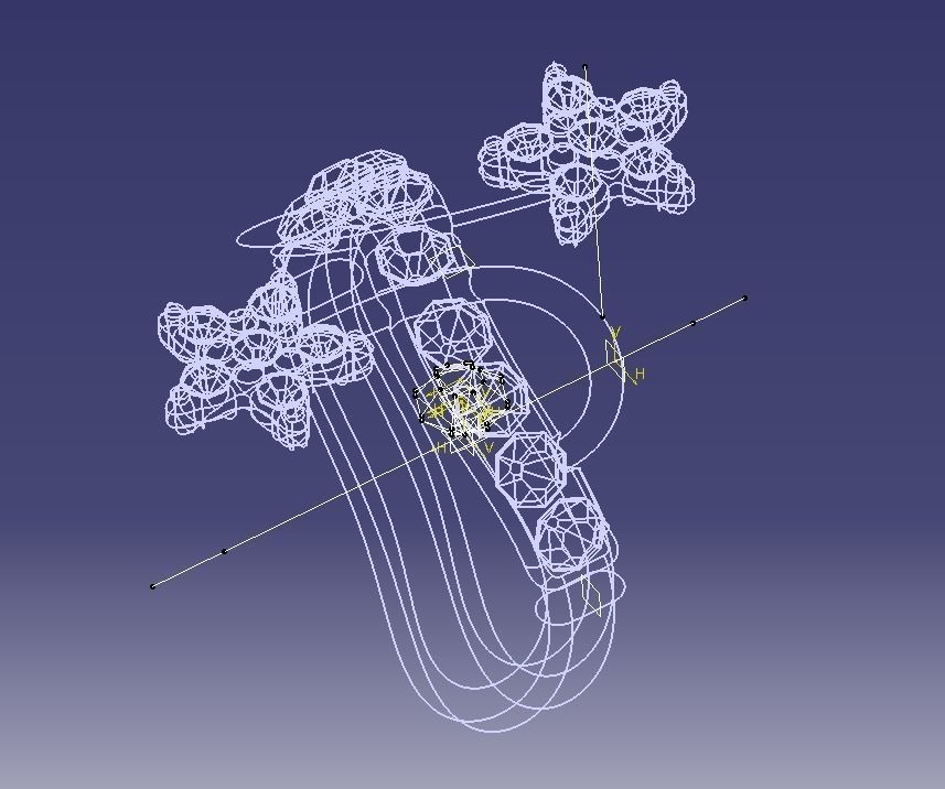 Finger Ring-05 3D print model_35