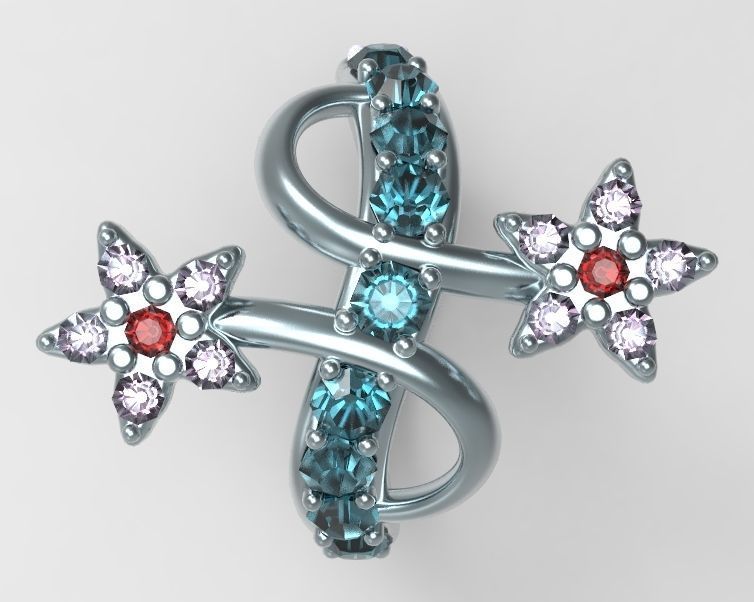 Finger Ring-05 3D print model_94