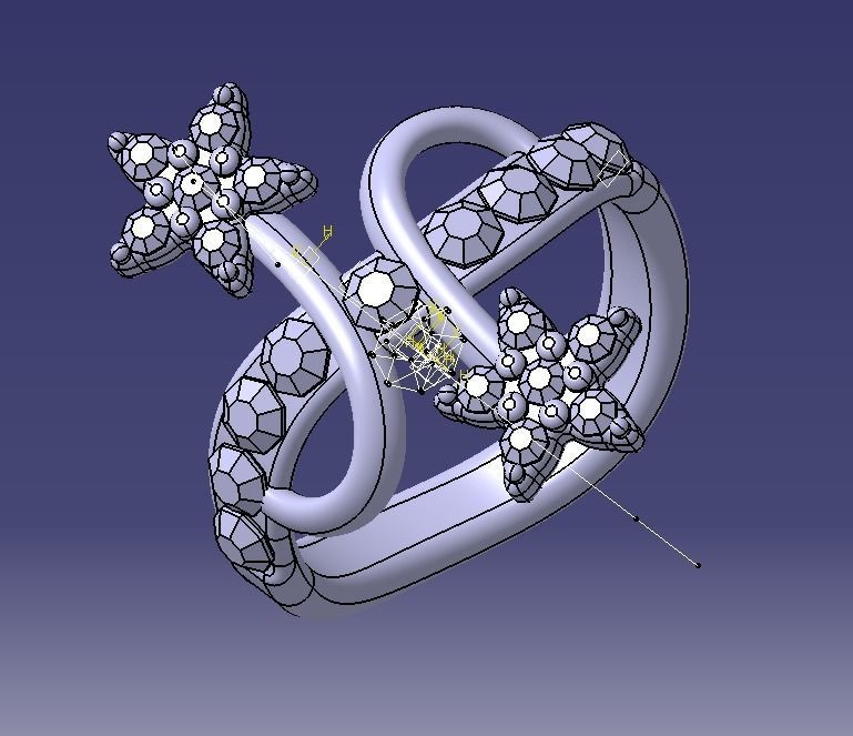 Finger Ring-05 3D print model_69
