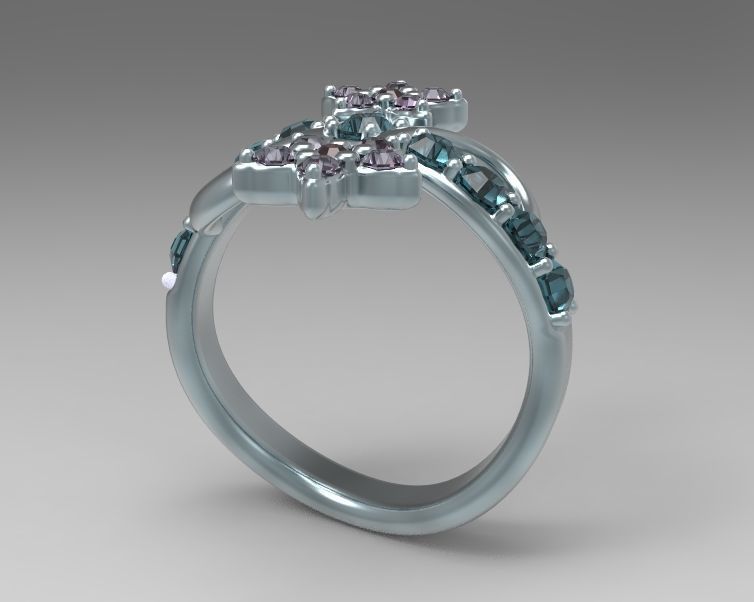 Finger Ring-05 3D print model_52