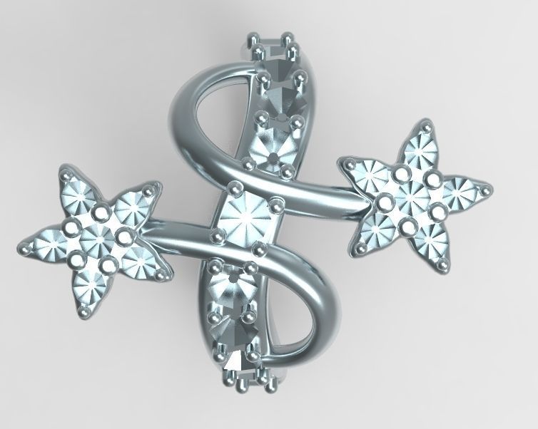 Finger Ring-05 3D print model_75