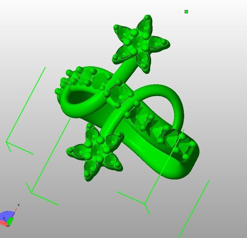 Finger Ring-05 3D print model_65