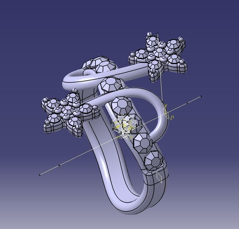 Finger Ring-05 3D print model_60