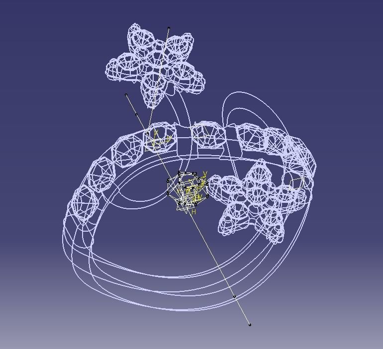 Finger Ring-05 3D print model_20