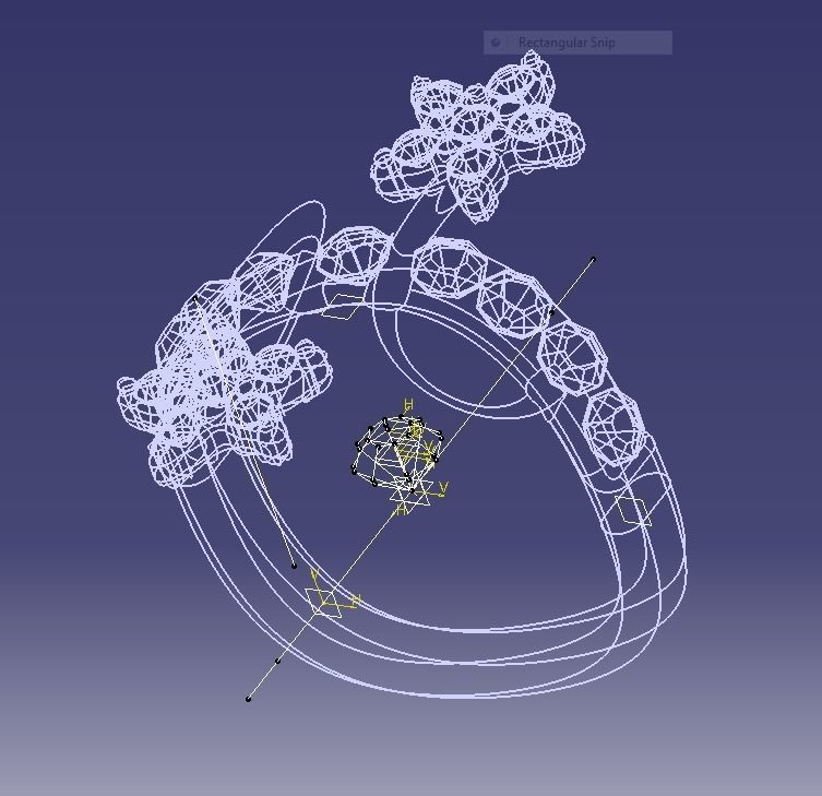 Finger Ring-05 3D print model_36