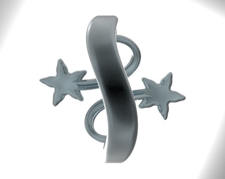 Finger Ring-05 3D print model_83