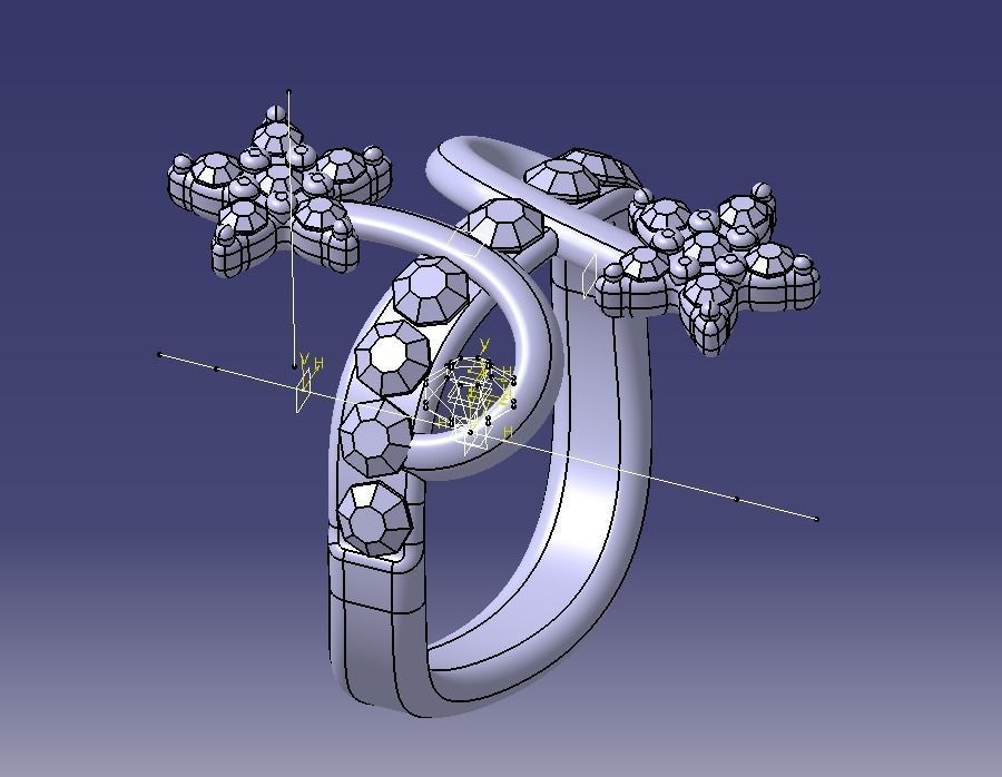 Finger Ring-05 3D print model_74