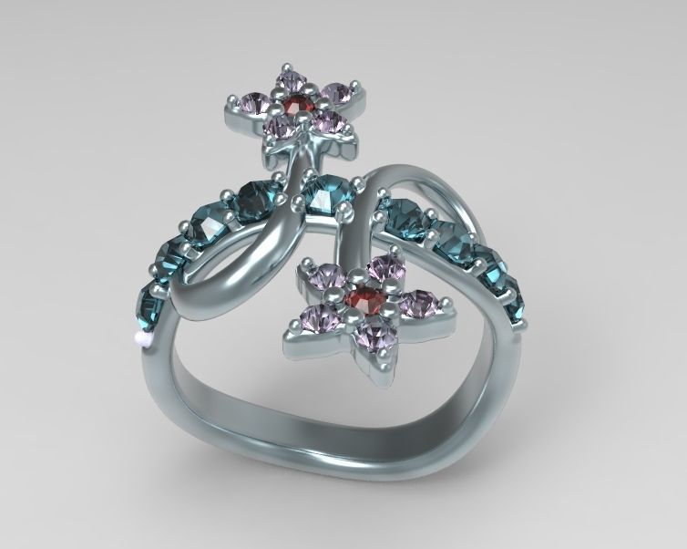 Finger Ring-05 3D print model_14