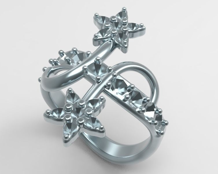 Finger Ring-05 3D print model_30