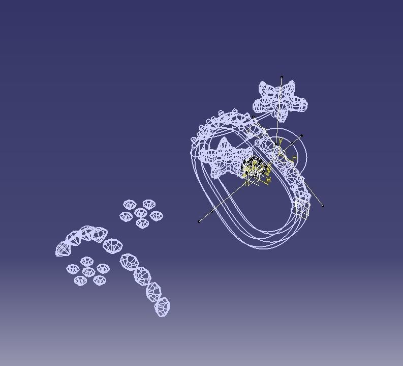 Finger Ring-05 3D print model_29