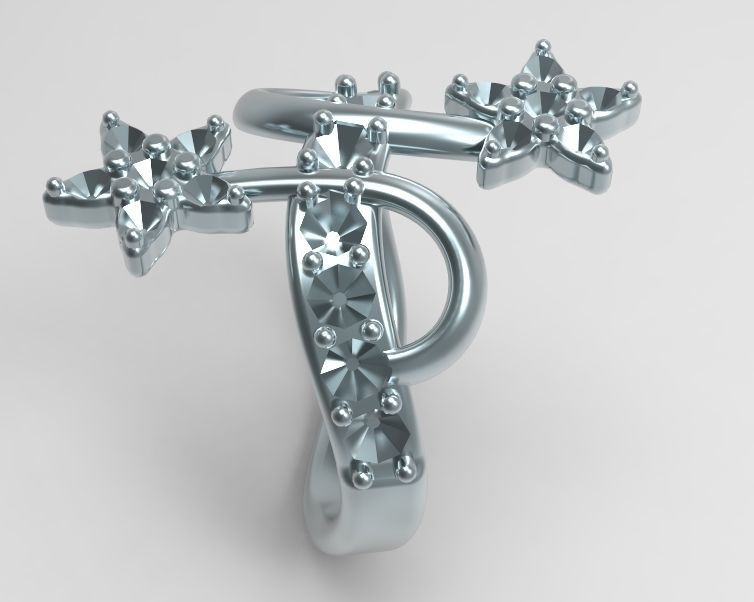 Finger Ring-05 3D print model_19